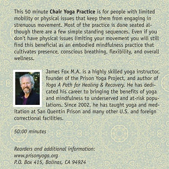 Chair Yoga Practice with James Fox (Download)